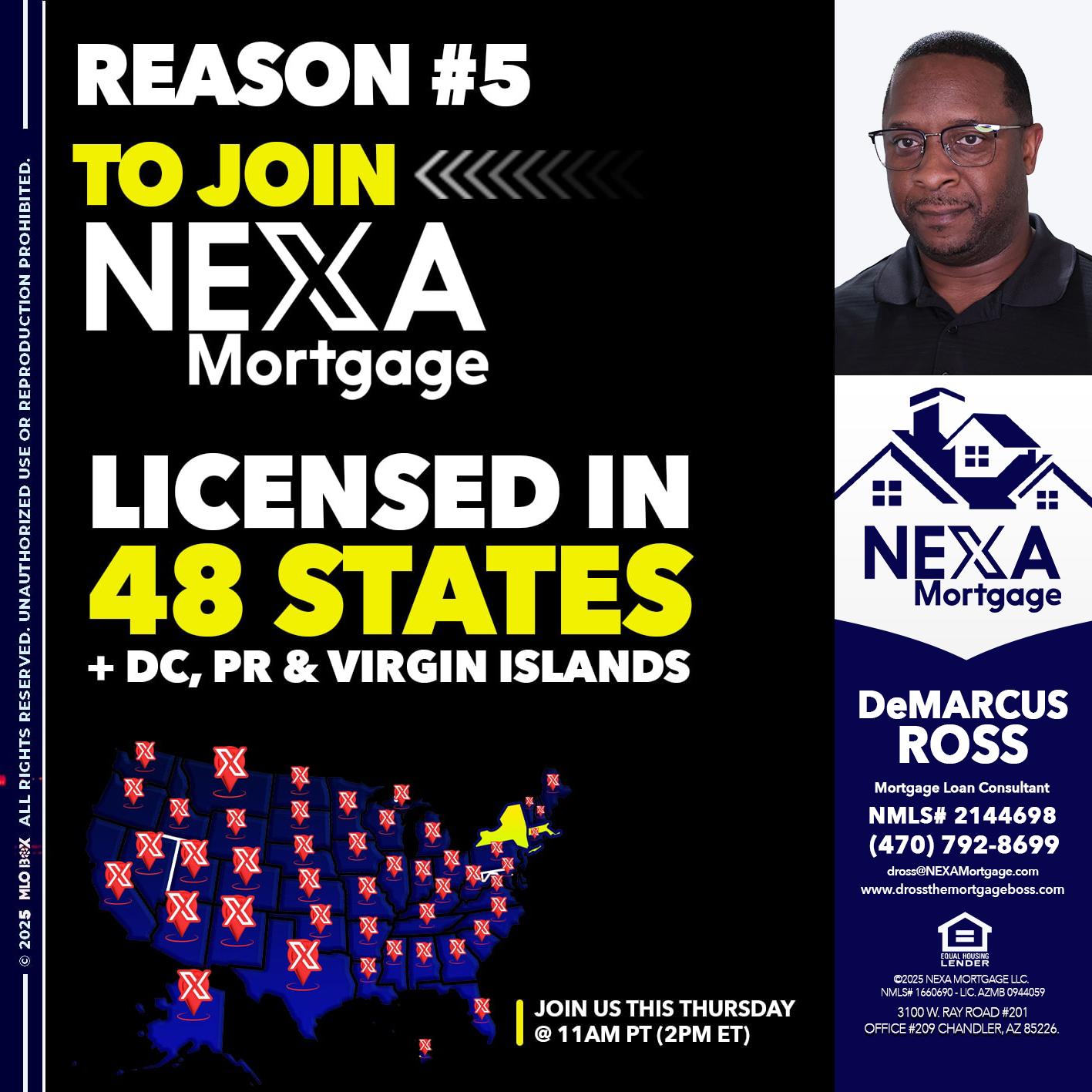 REASON 5 - DeMarcus Ross -Dross the Mortgage Boss