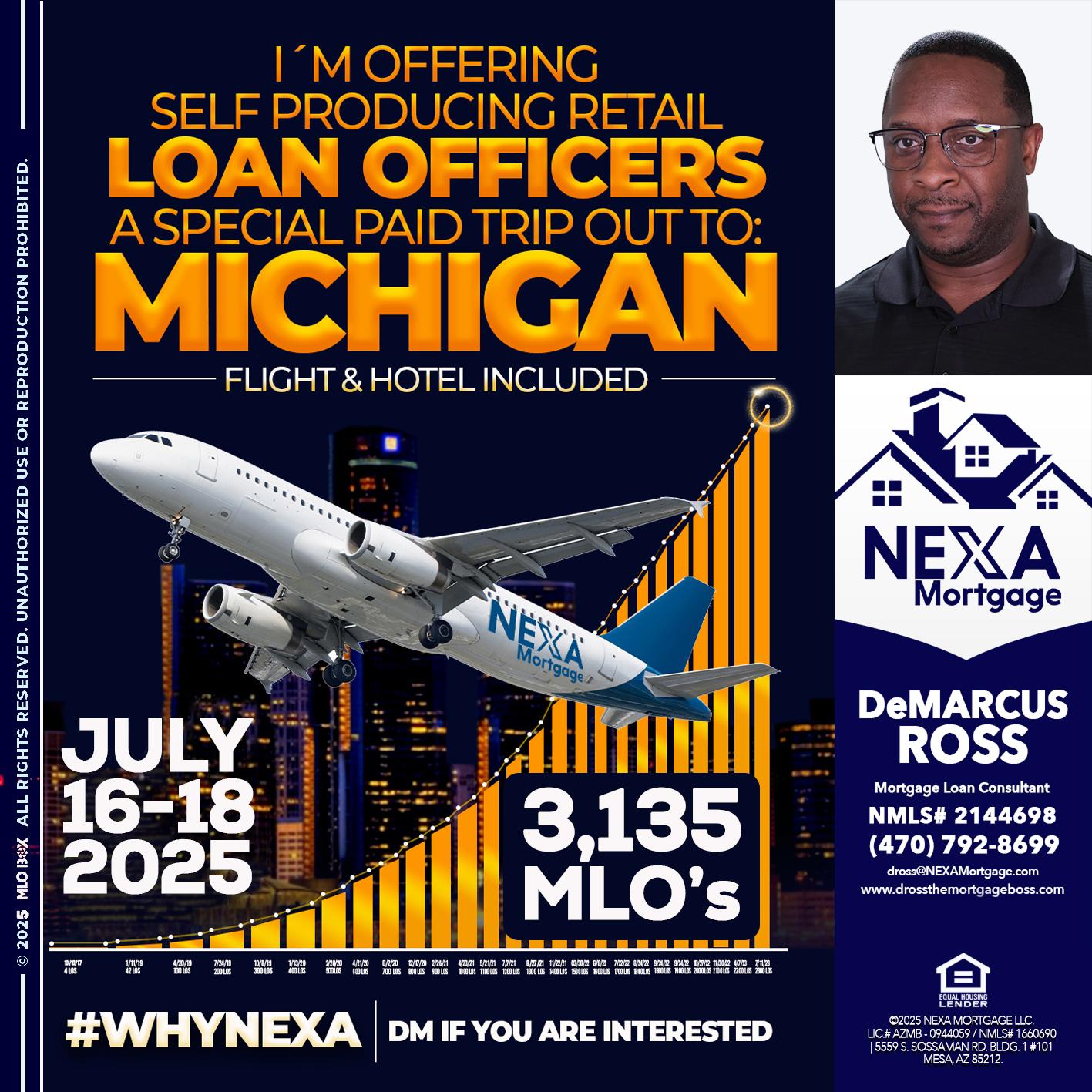 MICHIGAN TRIP - DeMarcus Ross -Dross the Mortgage Boss