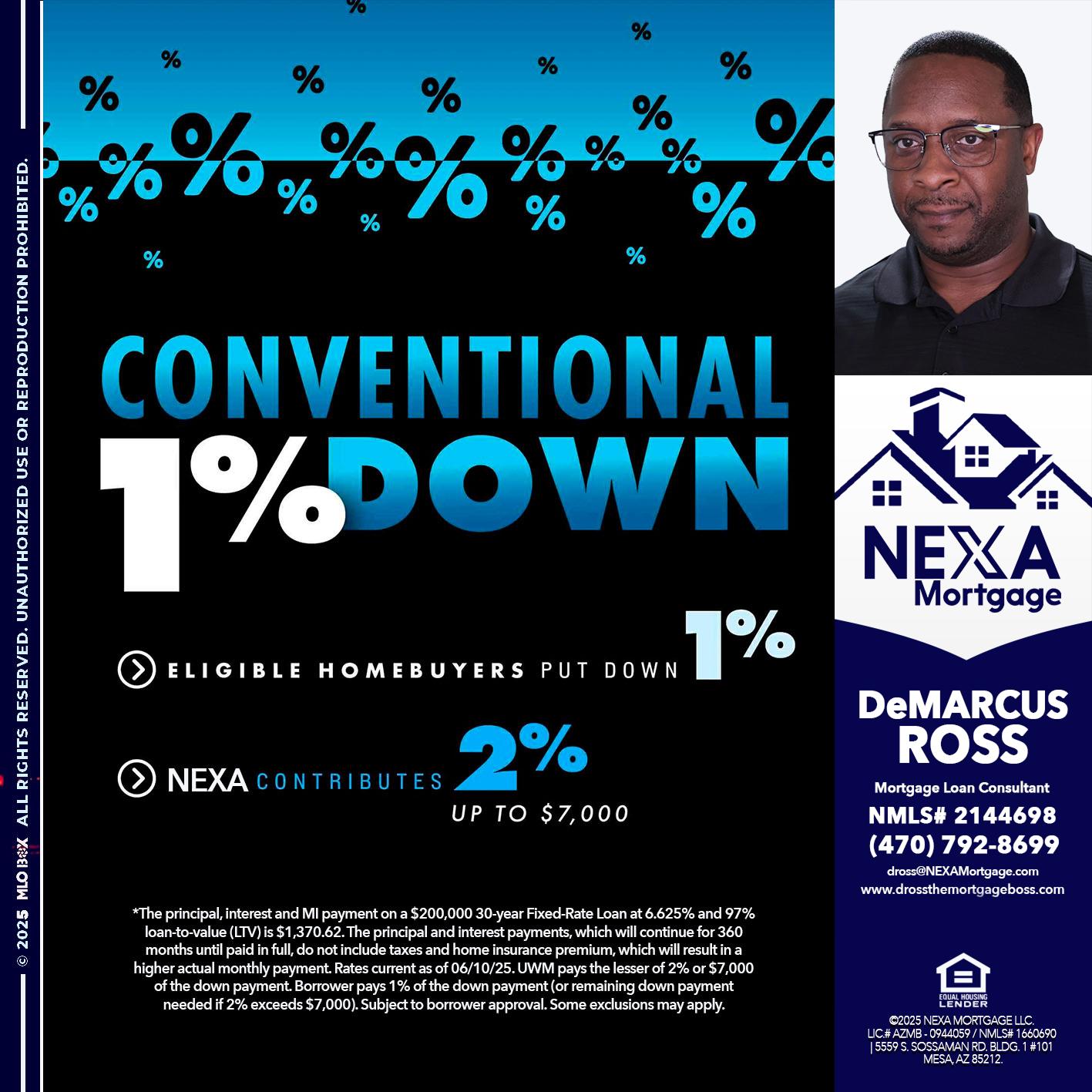 conventional - DeMarcus Ross -Dross the Mortgage Boss