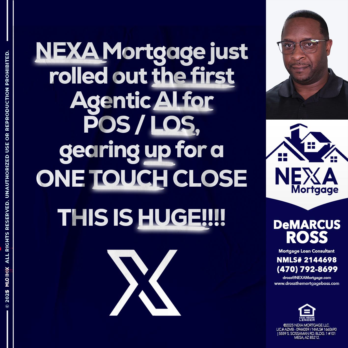 NEXA MORTGAGE - DeMarcus Ross -Dross the Mortgage Boss