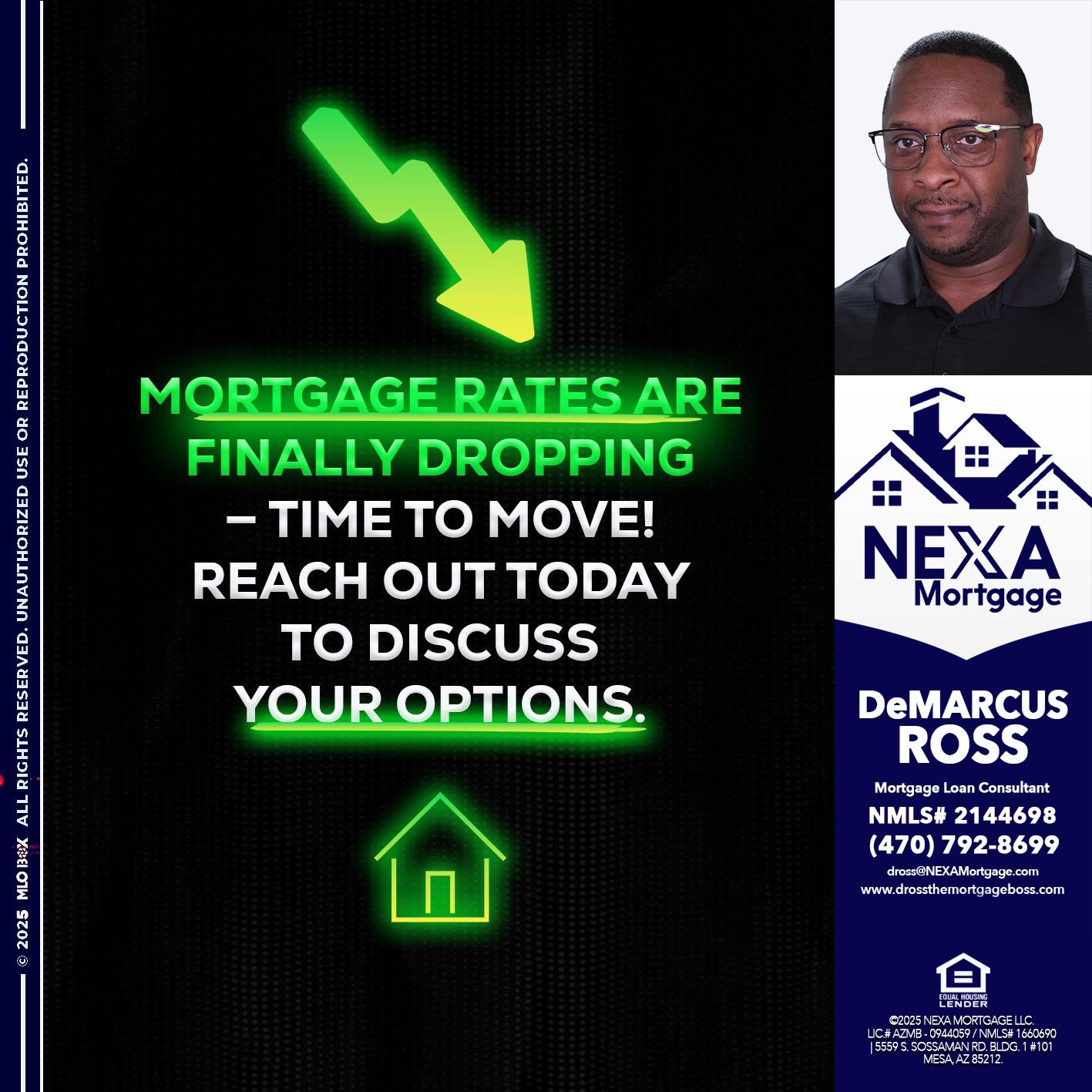 MORTGAGE RATES - DeMarcus Ross -Dross the Mortgage Boss