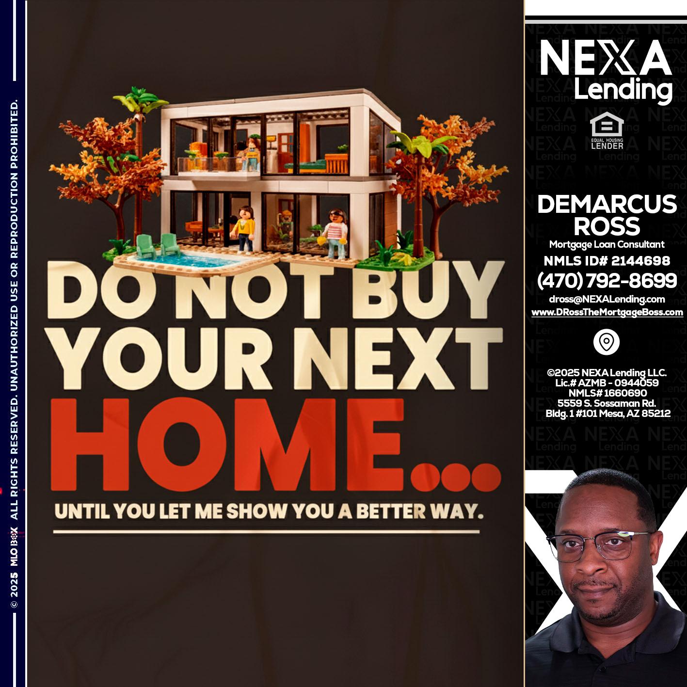 DO NOT BUY - DeMarcus Ross -Dross the Mortgage Boss
