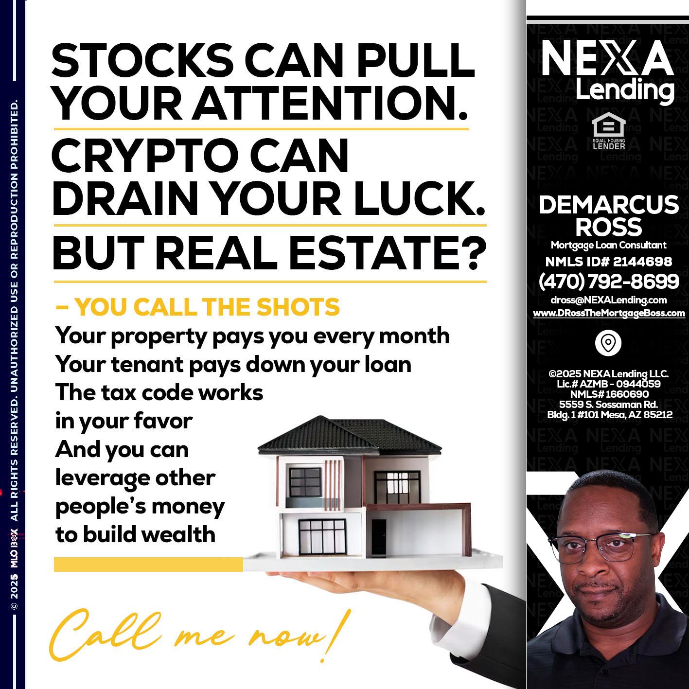 STOCK CAN - DeMarcus Ross -Dross the Mortgage Boss