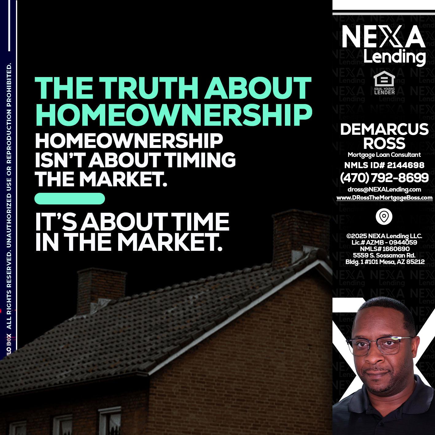 THE TRUTH ABOUT - DeMarcus Ross -Dross the Mortgage Boss