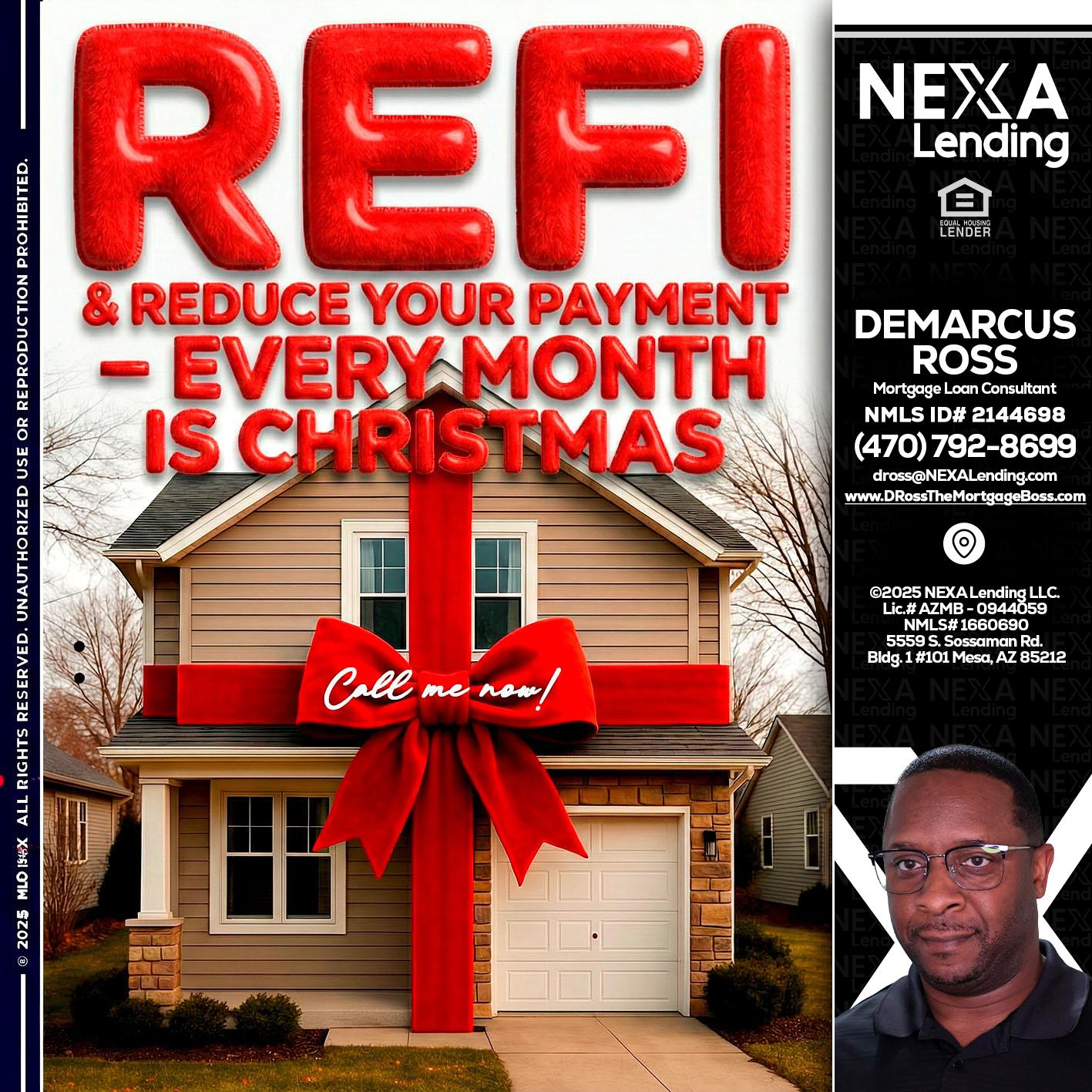 REFI - DeMarcus Ross -Dross the Mortgage Boss