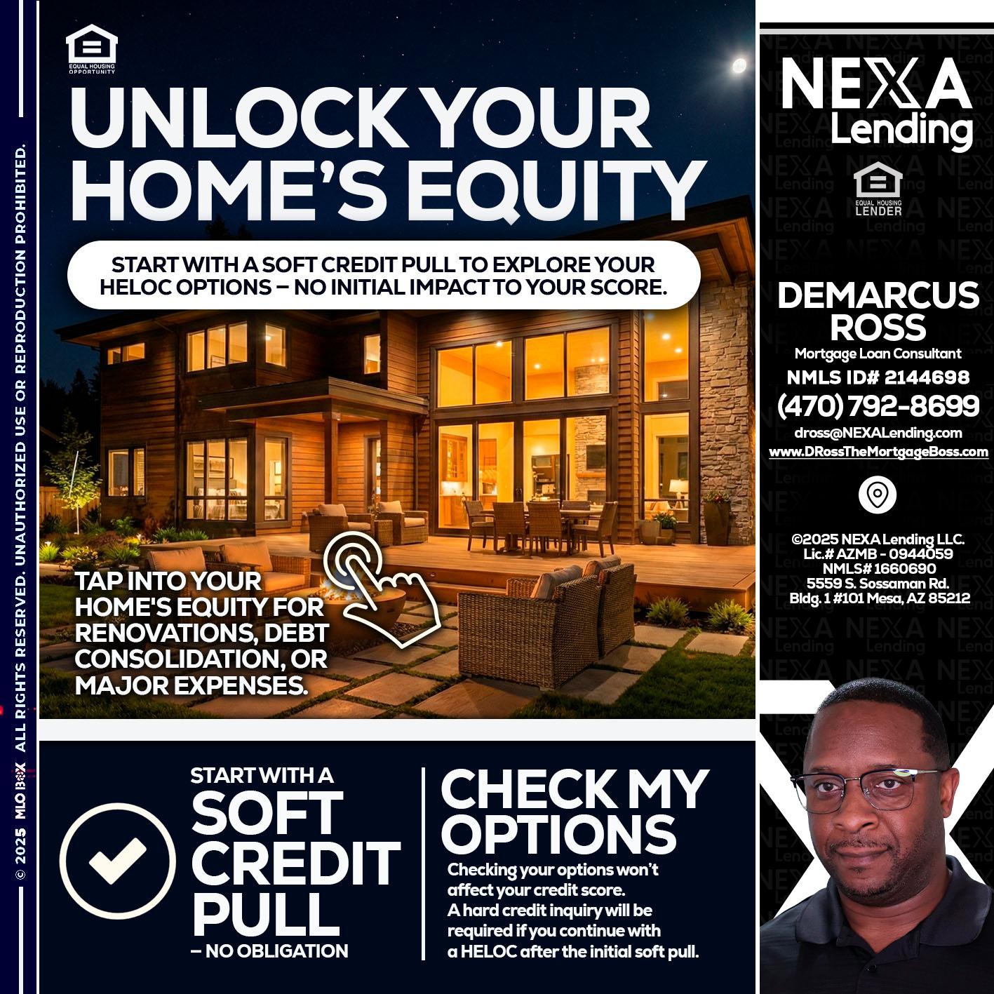 UNLOCK YOUR HOMES - DeMarcus Ross -Dross the Mortgage Boss