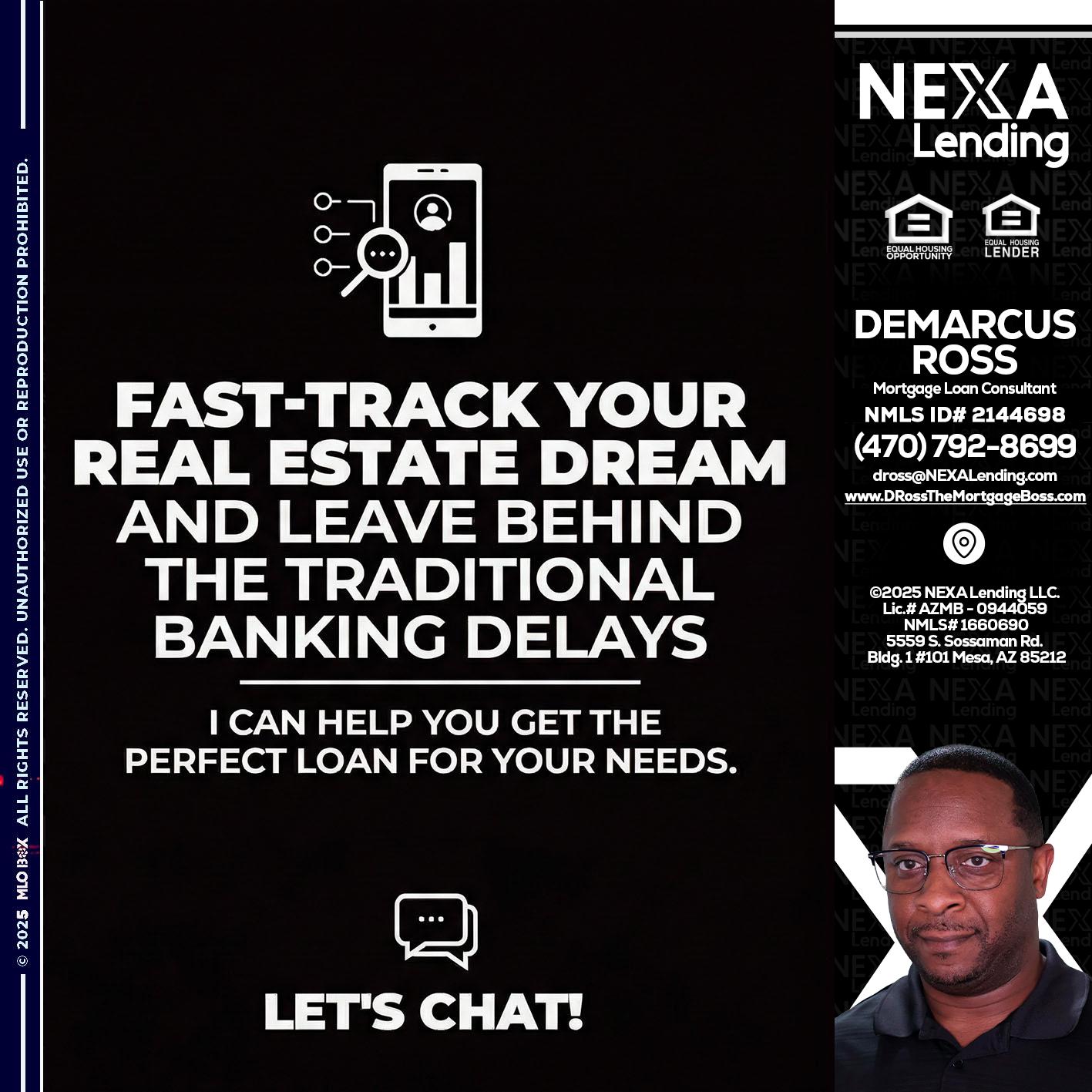 FAST TRACK - DeMarcus Ross -Dross the Mortgage Boss