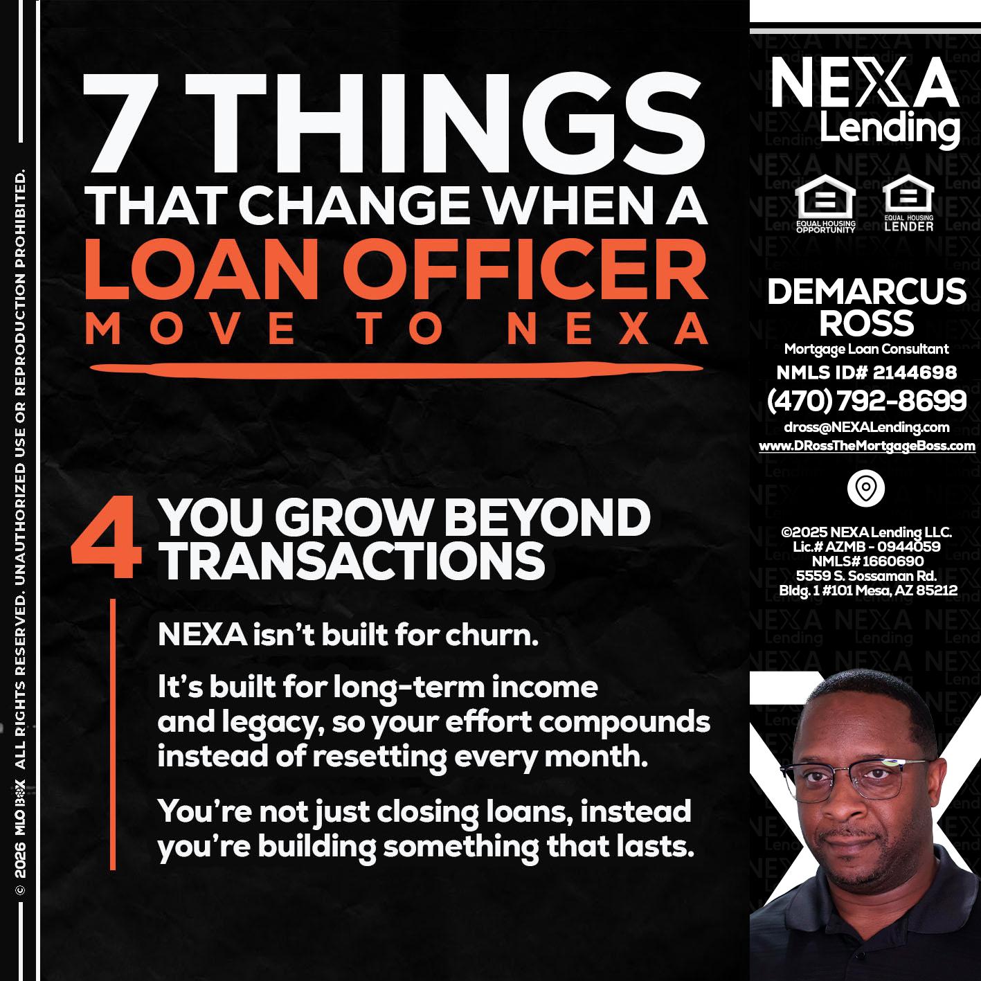 7 THINGS (4) - DeMarcus Ross -Dross the Mortgage Boss