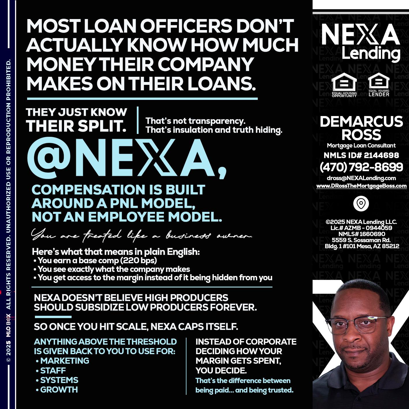 @NEXA - DeMarcus Ross -Dross the Mortgage Boss