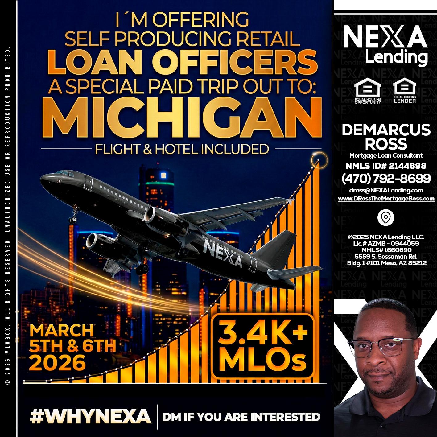 MICHIGAN - DeMarcus Ross -Dross the Mortgage Boss