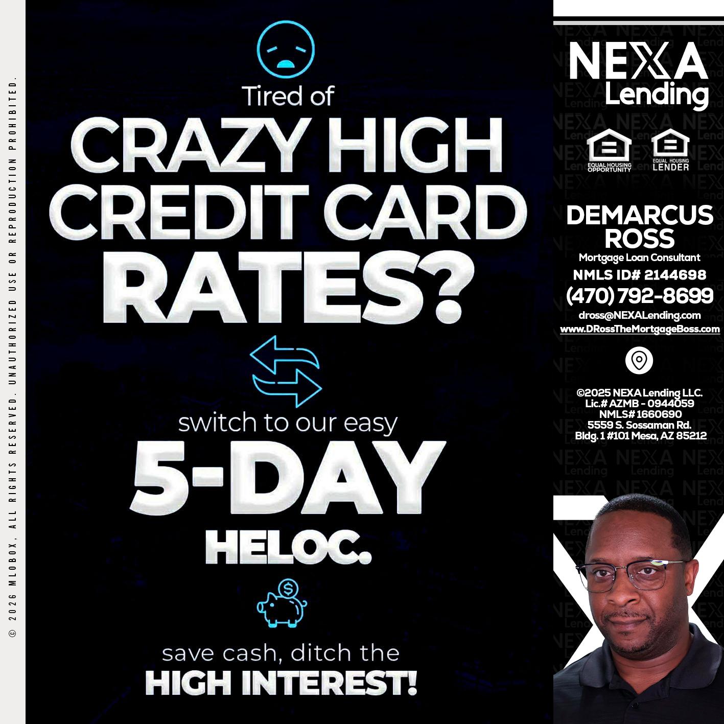 CRAZY HIGH - DeMarcus Ross -Dross the Mortgage Boss