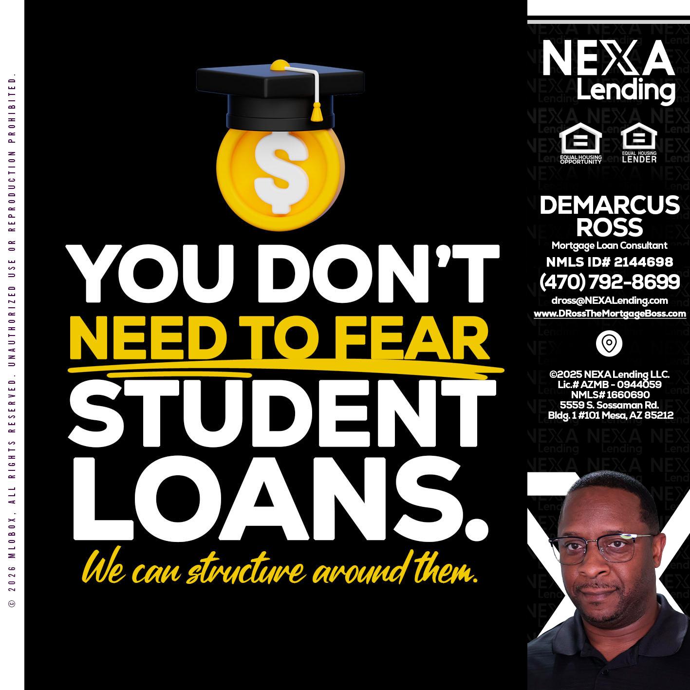 YOU DONT NEED - DeMarcus Ross -Dross the Mortgage Boss