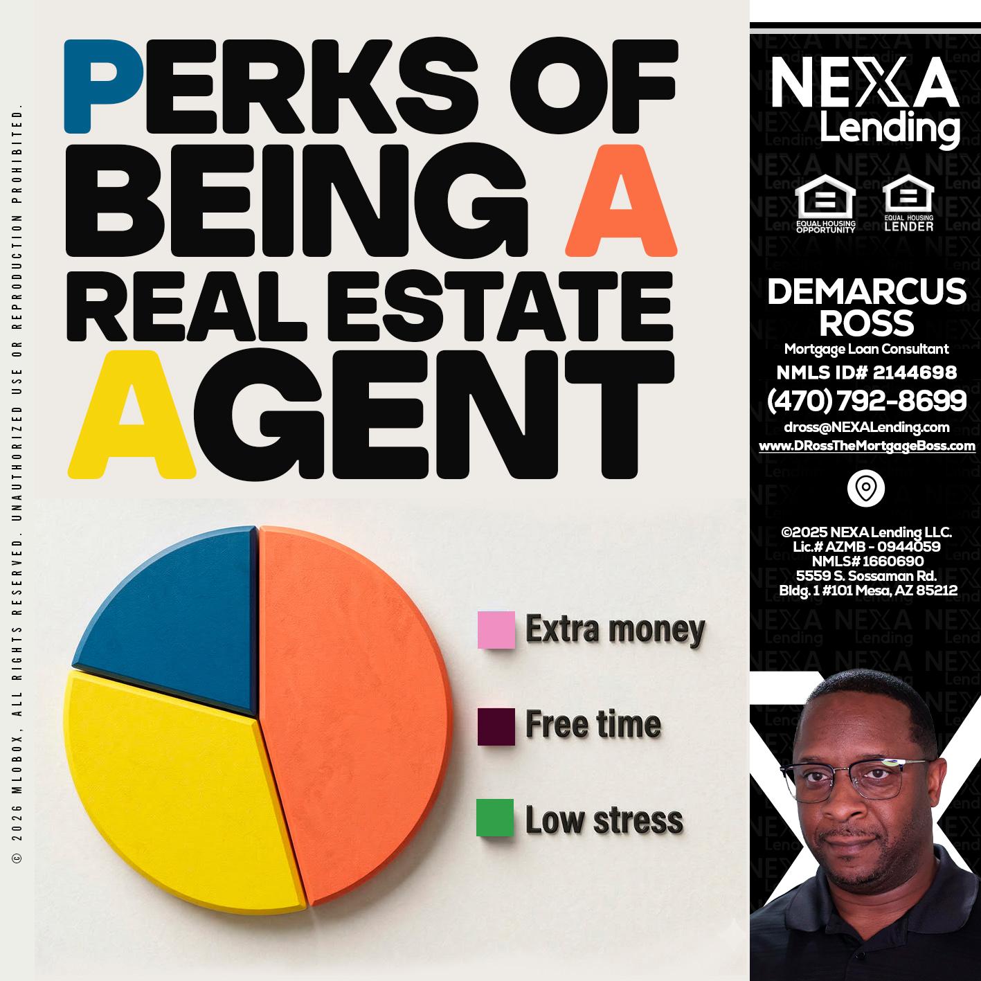 PERKS OF BEING - DeMarcus Ross -Dross the Mortgage Boss