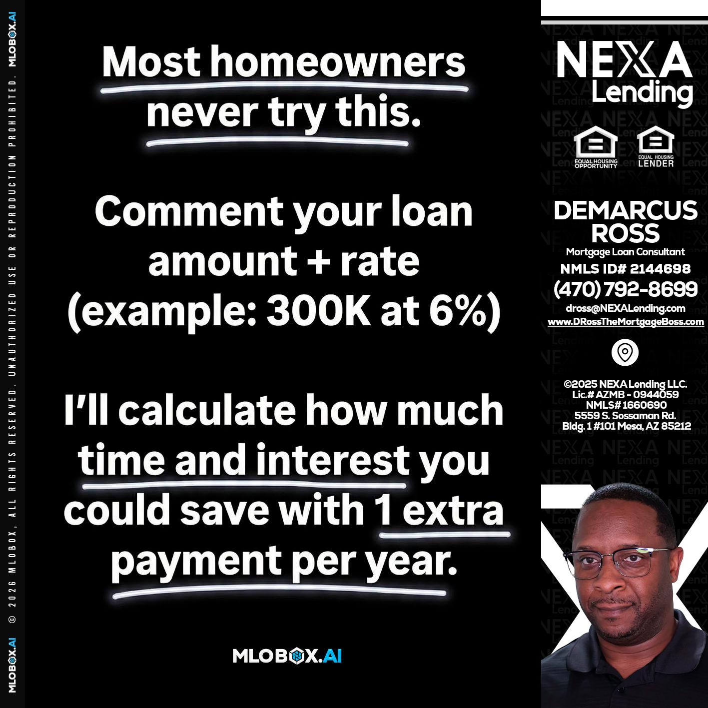 most owners - DeMarcus Ross -Dross the Mortgage Boss
