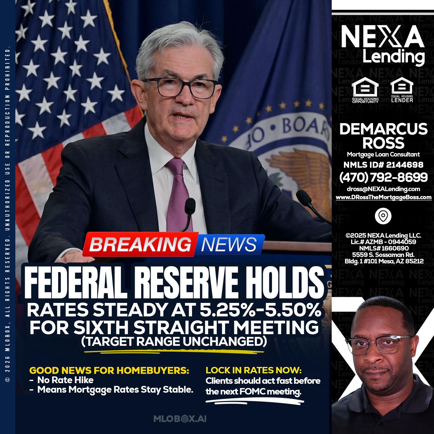 federal reserve - DeMarcus Ross -Dross the Mortgage Boss