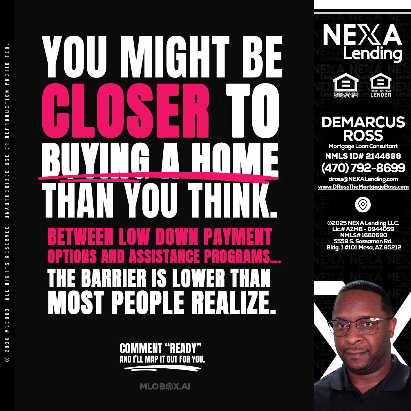 YOU MIGHT BE - DeMarcus Ross -Dross the Mortgage Boss