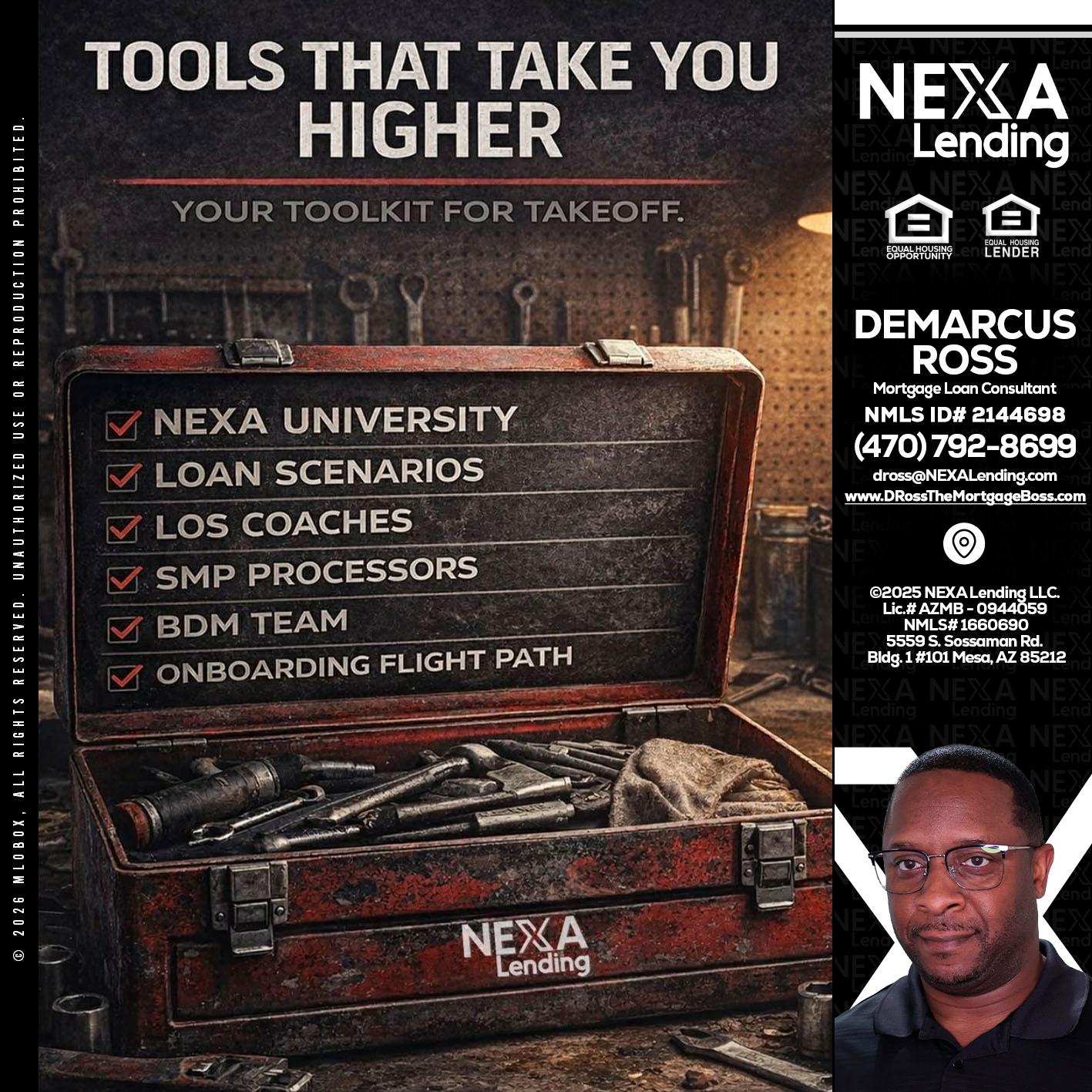 TOOLS THAT - DeMarcus Ross -Dross the Mortgage Boss