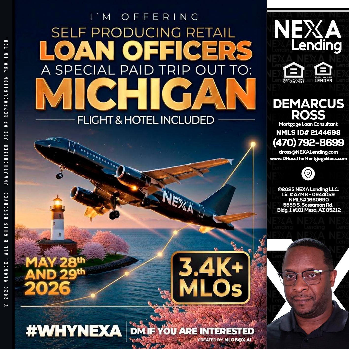 MICHIGAN TRIP - DeMarcus Ross -Dross the Mortgage Boss