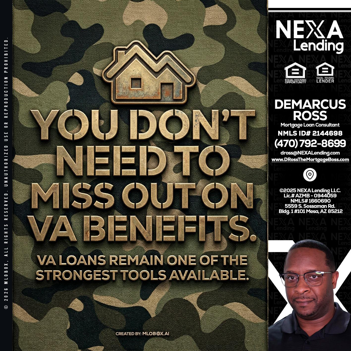 you don't need - DeMarcus Ross -Dross the Mortgage Boss