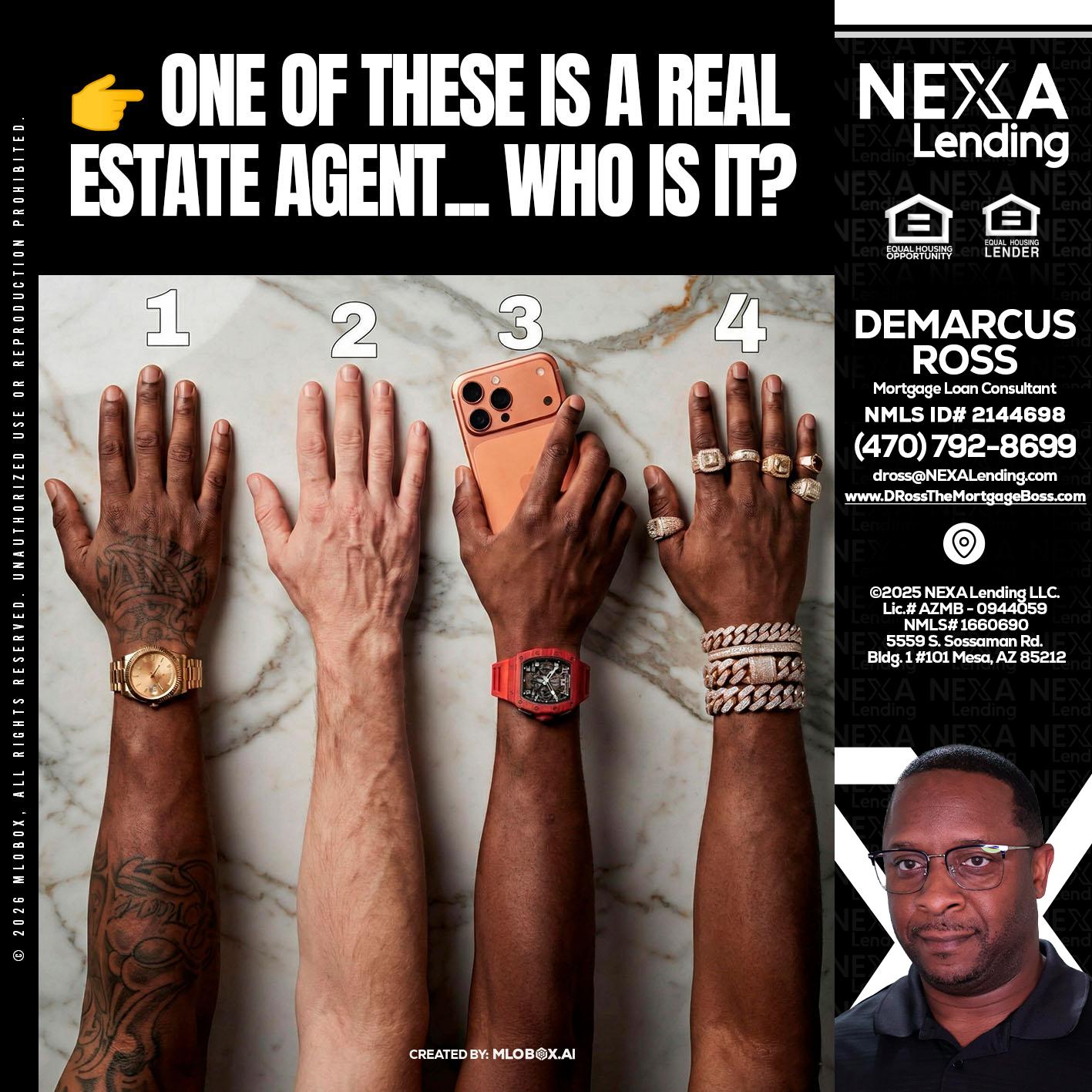 ONE OF THESE - DeMarcus Ross -Dross the Mortgage Boss