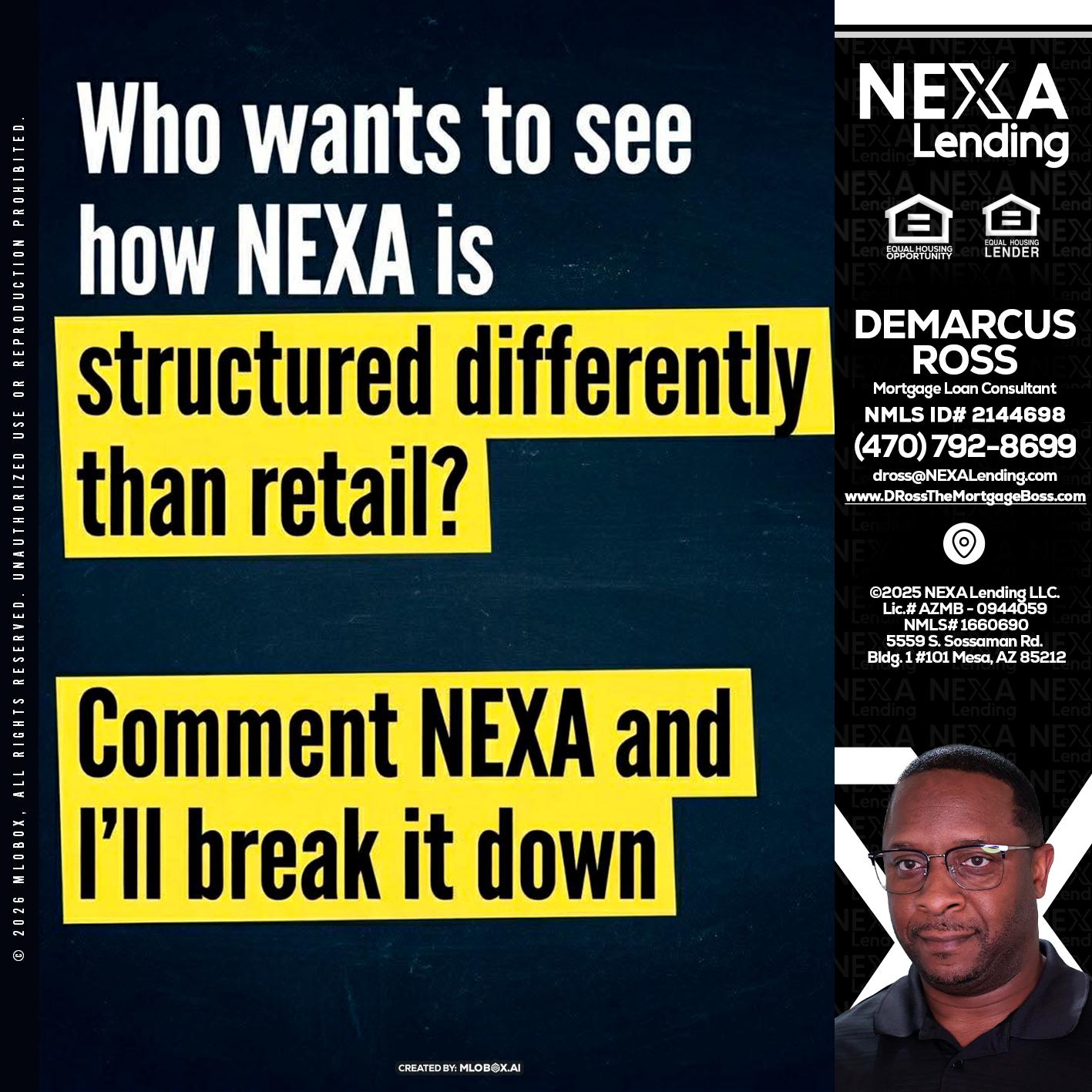 who want to see - DeMarcus Ross -Dross the Mortgage Boss