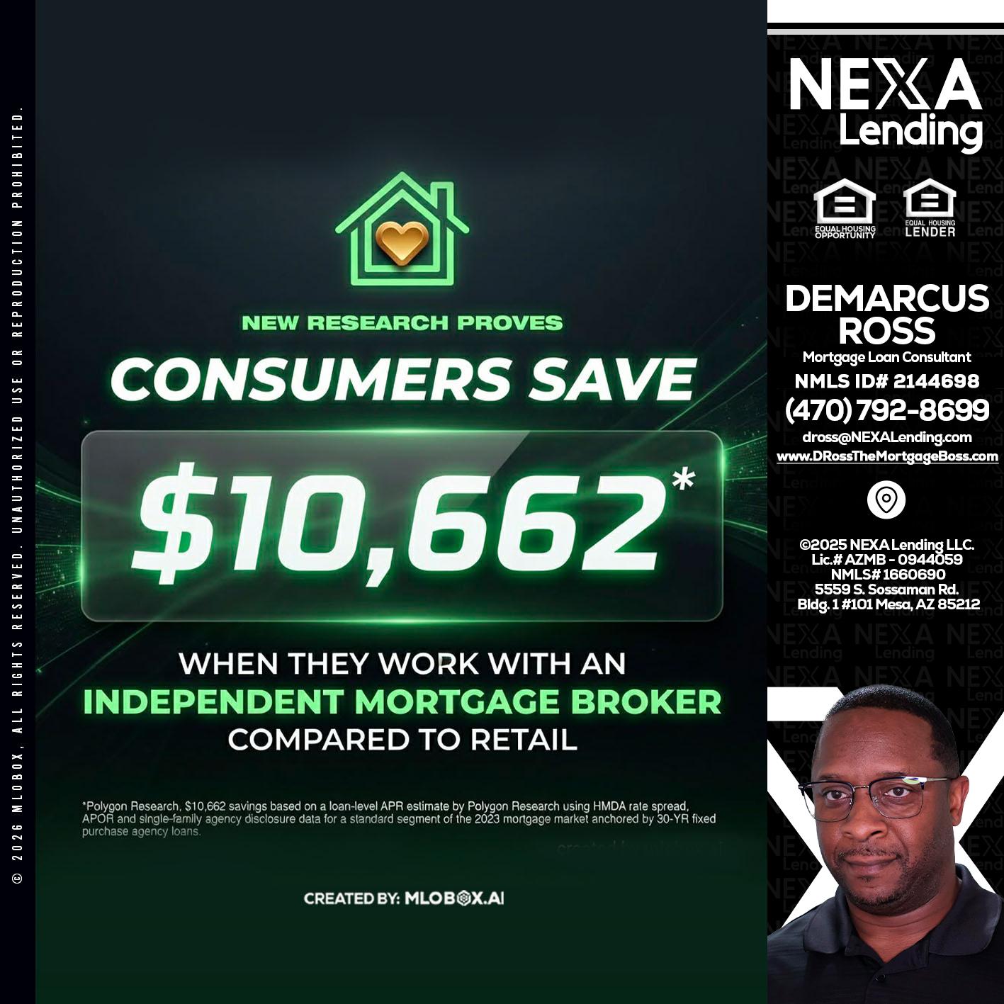 10,662 - DeMarcus Ross -Dross the Mortgage Boss