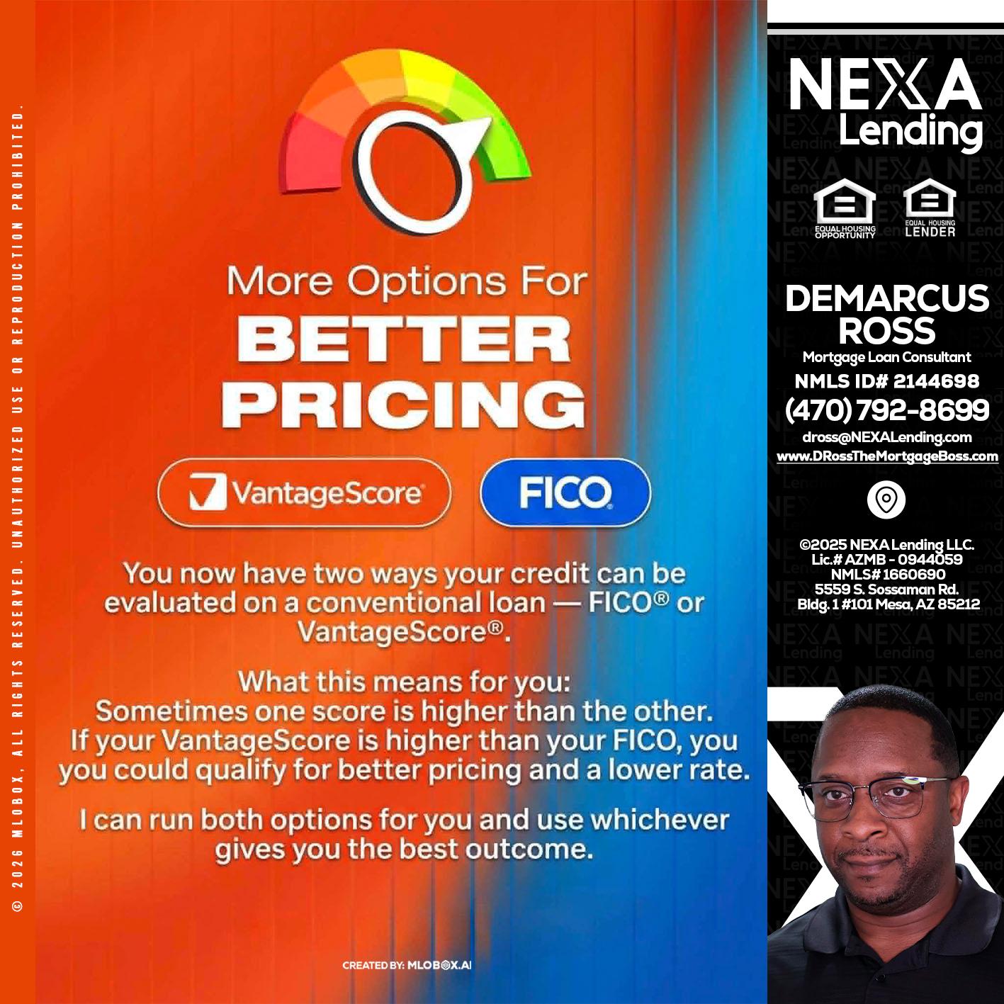 BETTER PRICING - DeMarcus Ross -Dross the Mortgage Boss