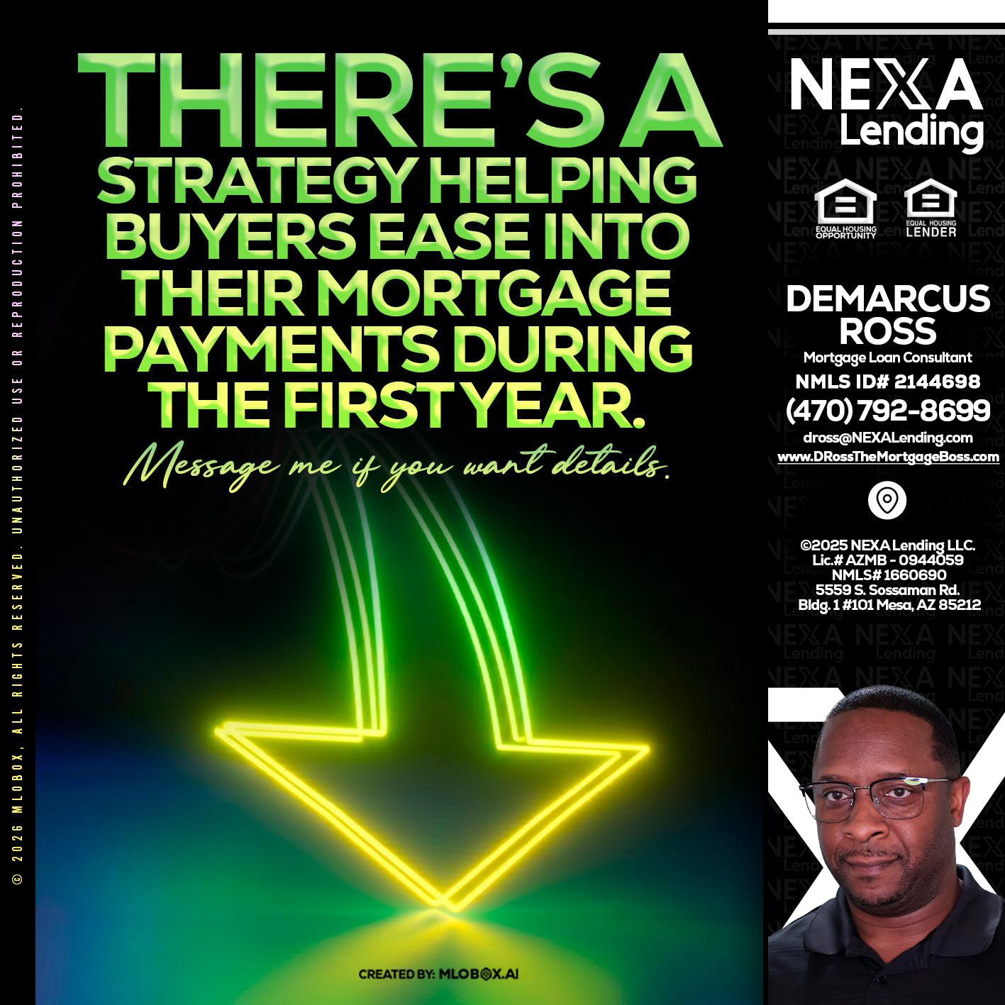 THERES A STATEGY - DeMarcus Ross -Dross the Mortgage Boss