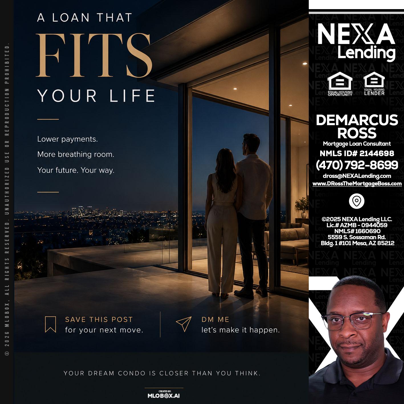 LOANS THAT FIT - DeMarcus Ross -Dross the Mortgage Boss