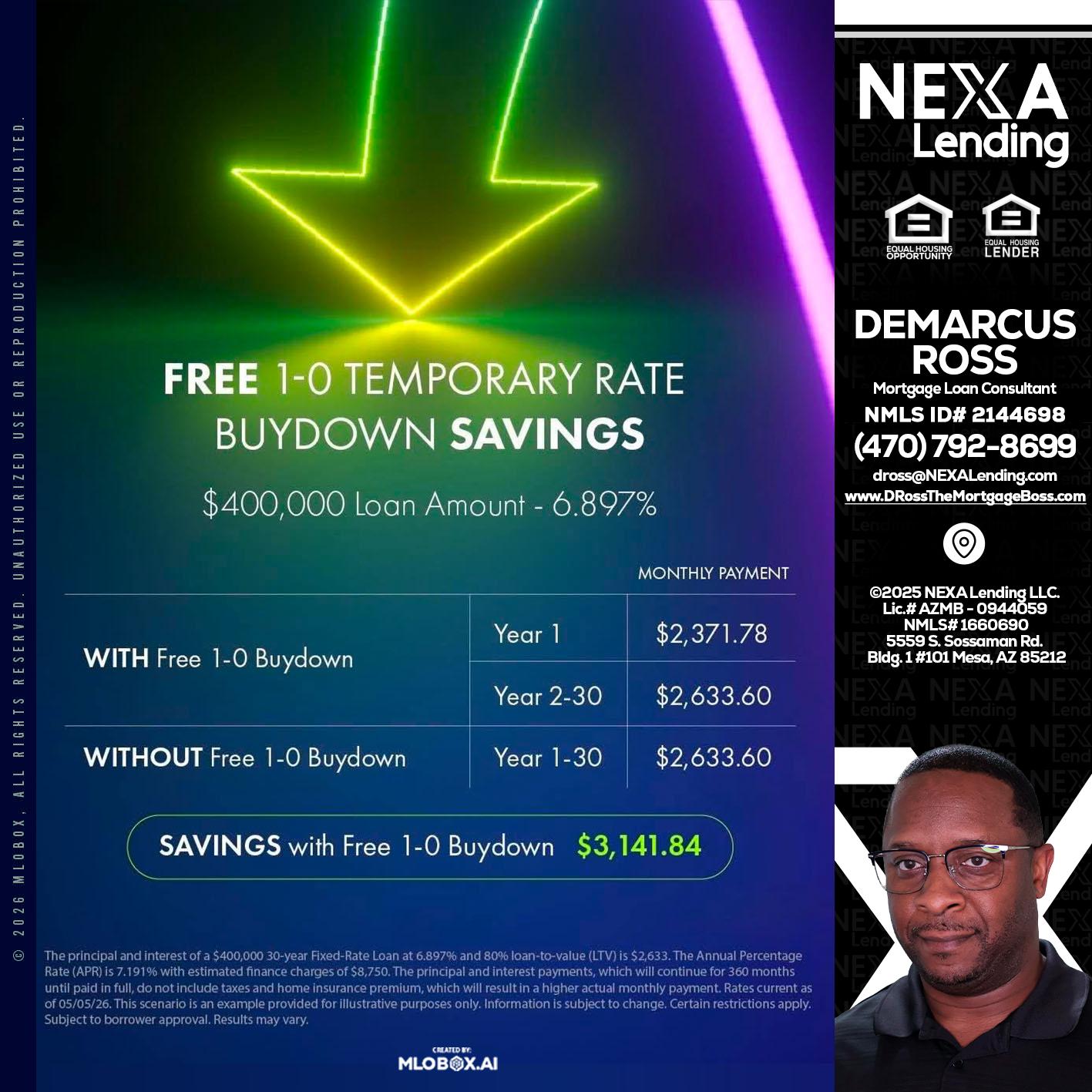BUYDOWN - DeMarcus Ross -Dross the Mortgage Boss