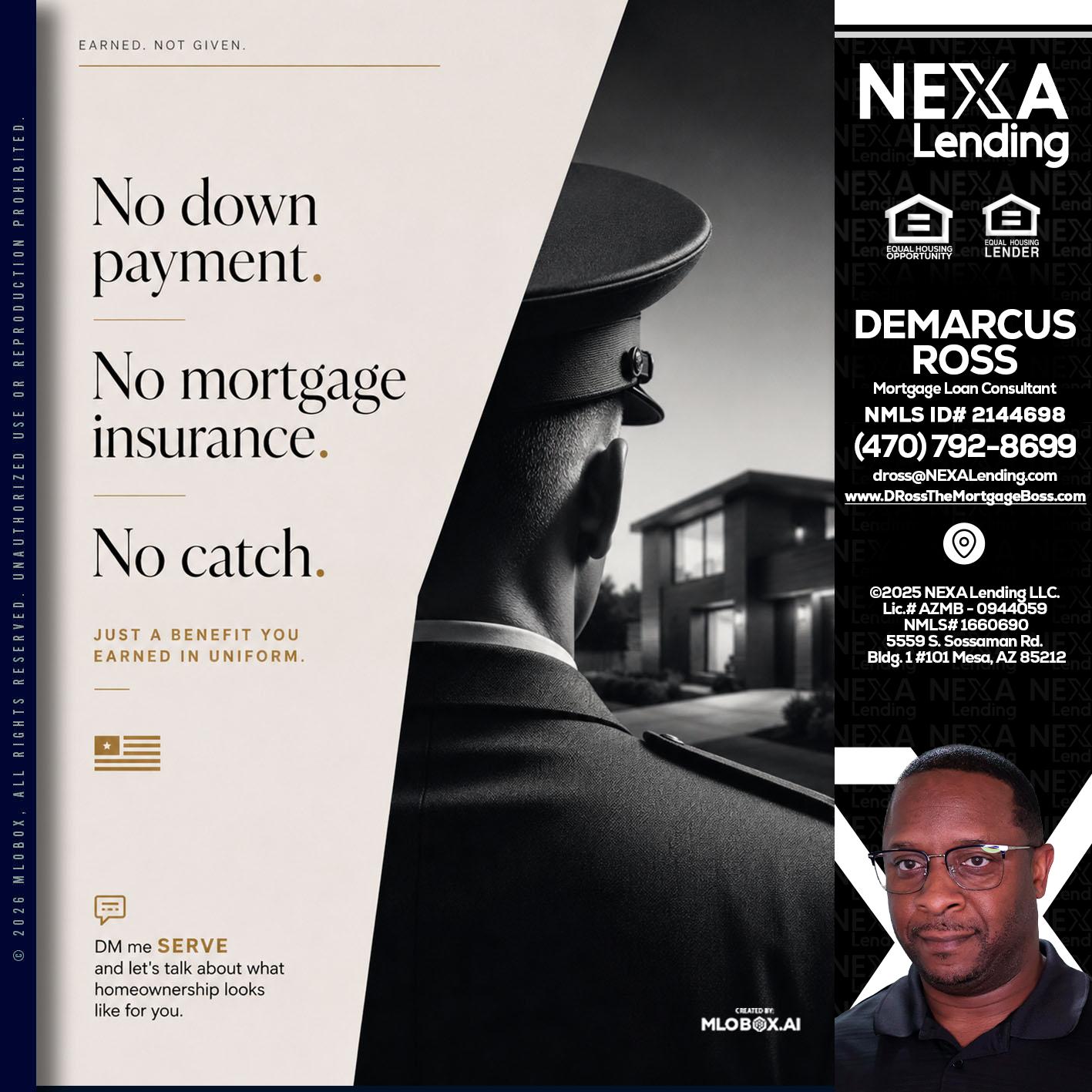 NO DOWN PAYMENT - DeMarcus Ross -Dross the Mortgage Boss