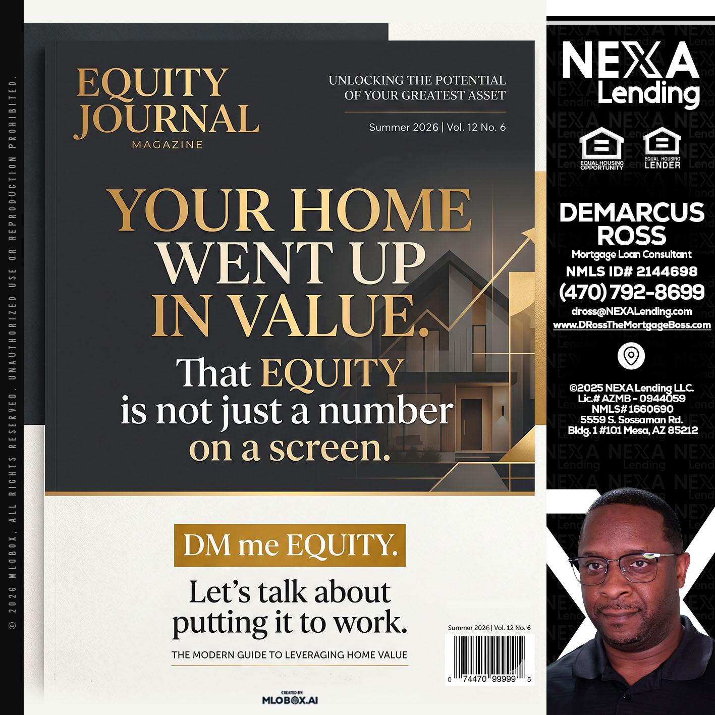 YOUR HOME - DeMarcus Ross -Dross the Mortgage Boss