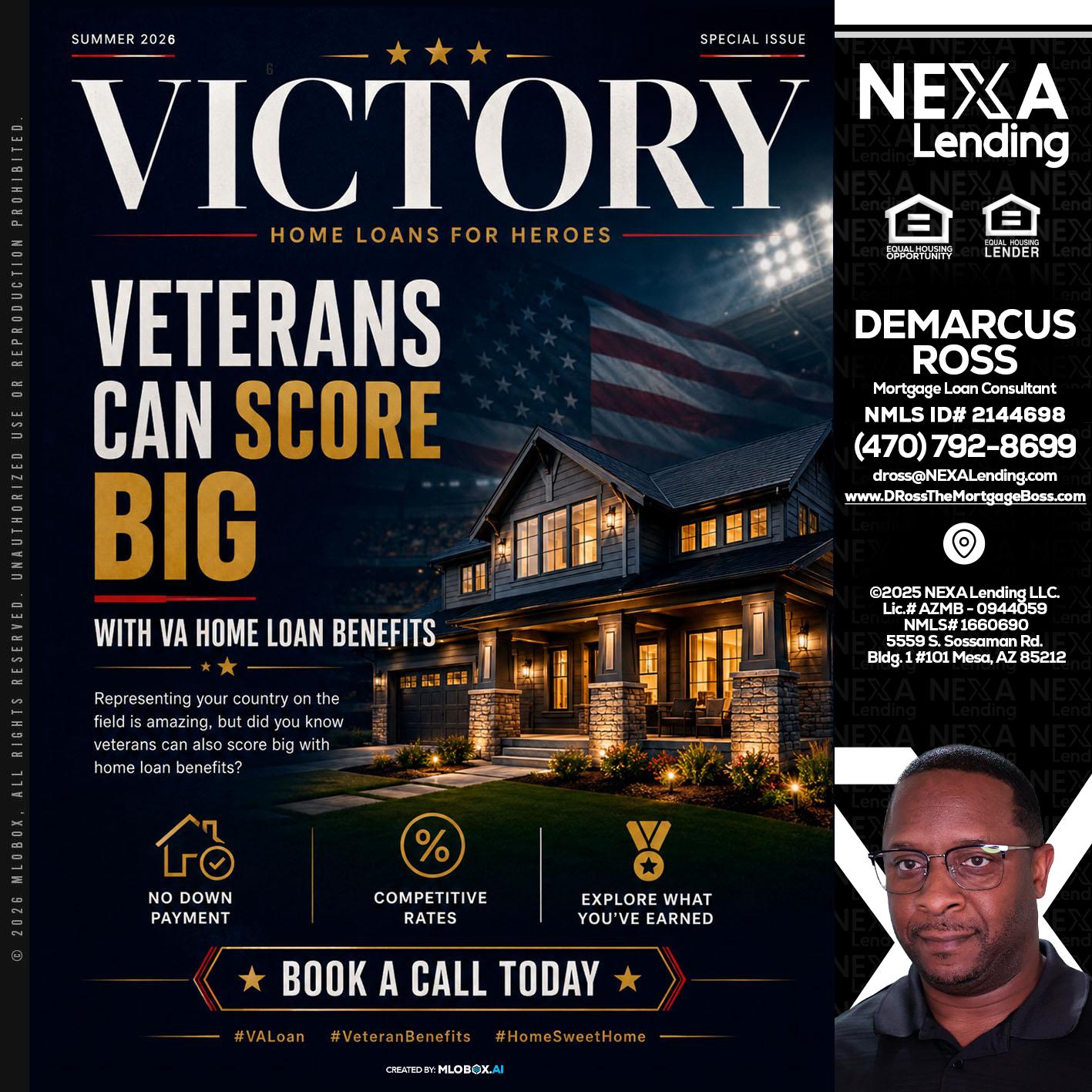 VICTORY - DeMarcus Ross -Dross the Mortgage Boss