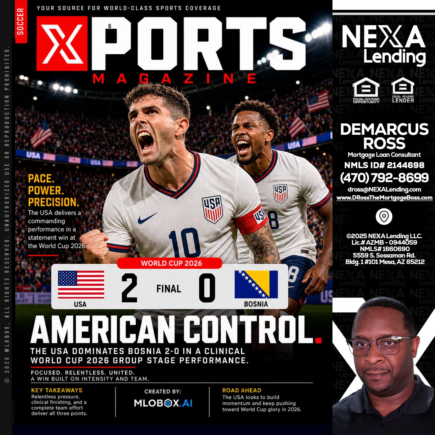 AMERICAN CONTROL - DeMarcus Ross -Dross the Mortgage Boss