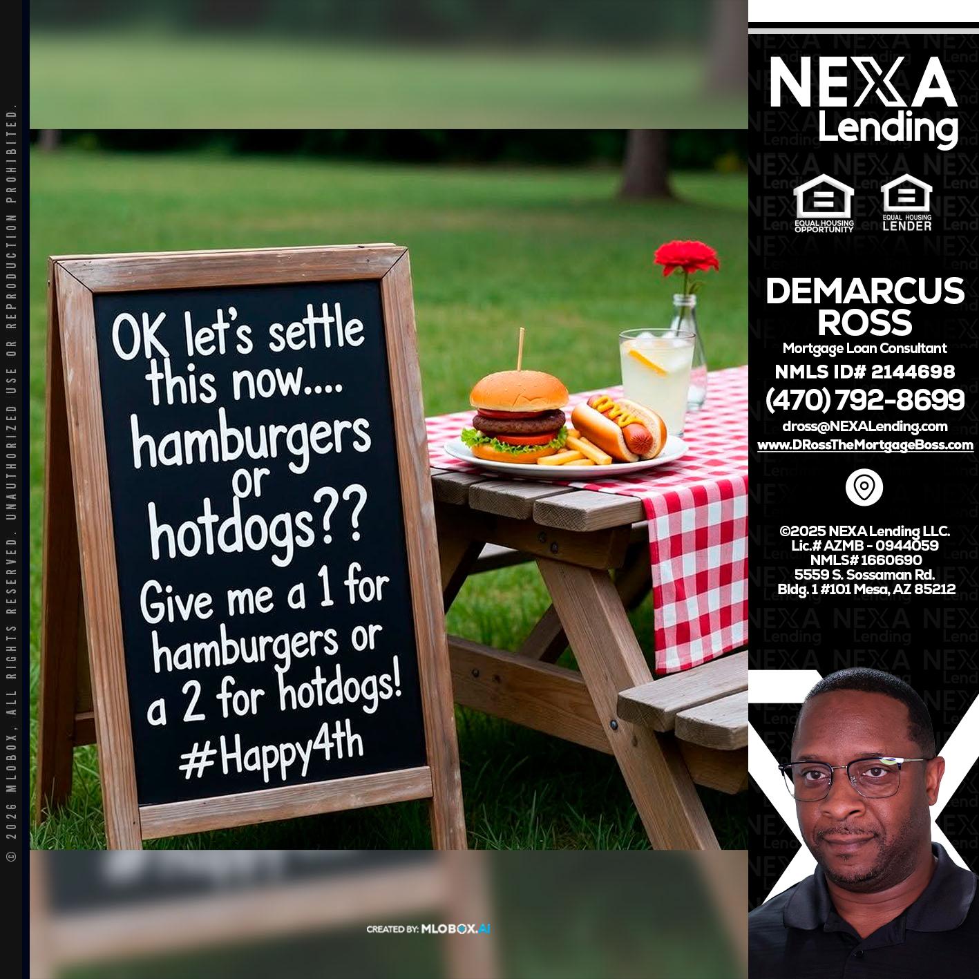 let settle this - DeMarcus Ross -Dross the Mortgage Boss