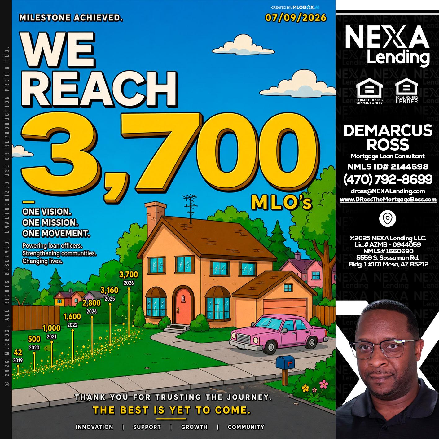 3,700 MLO's - DeMarcus Ross -Dross the Mortgage Boss