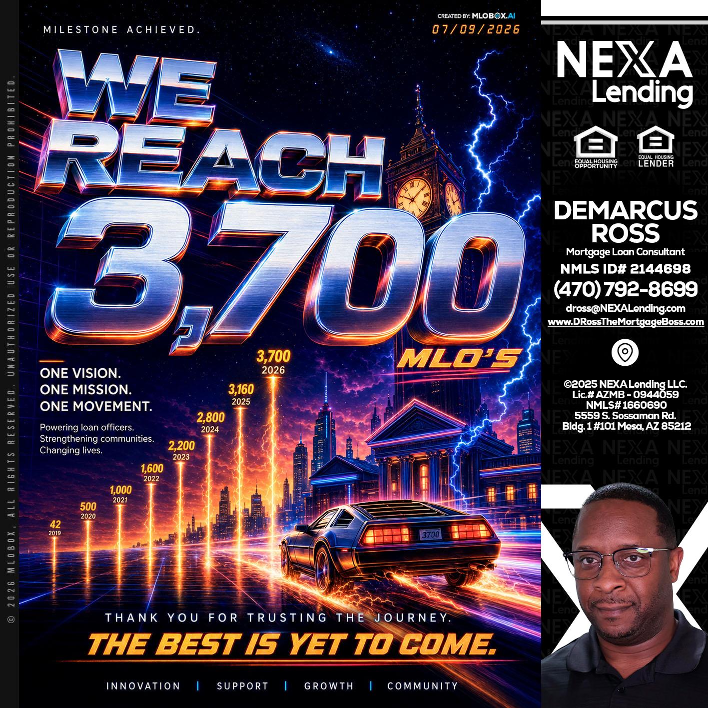 3700 MLOs - DeMarcus Ross -Dross the Mortgage Boss
