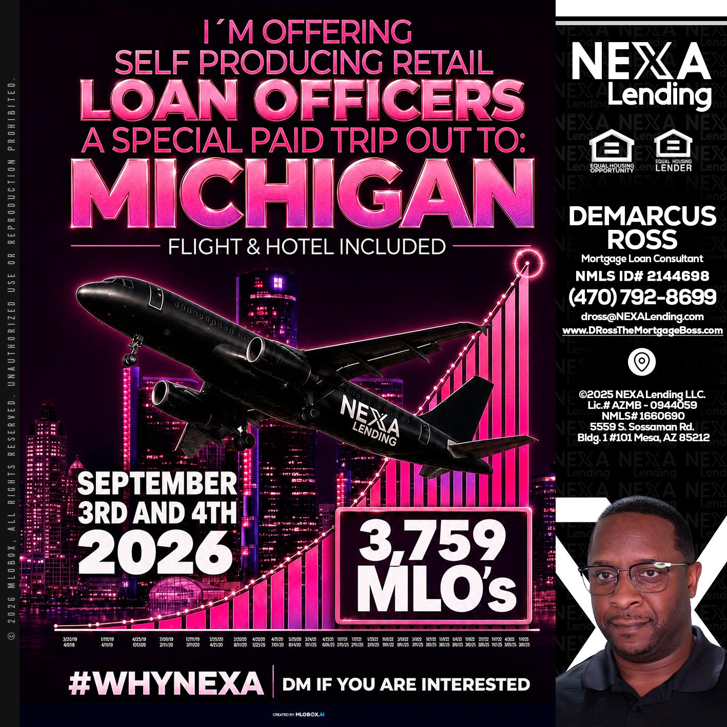 MICHIGAN TRIP - DeMarcus Ross -Dross the Mortgage Boss