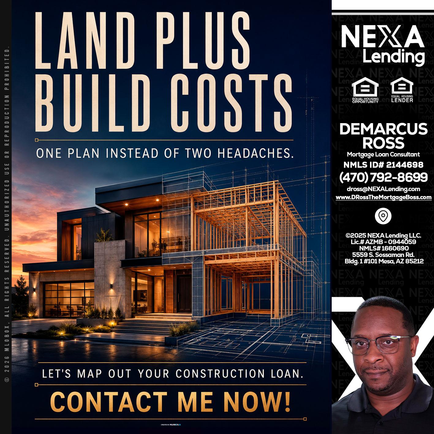 LAND PLUS - DeMarcus Ross -Dross the Mortgage Boss