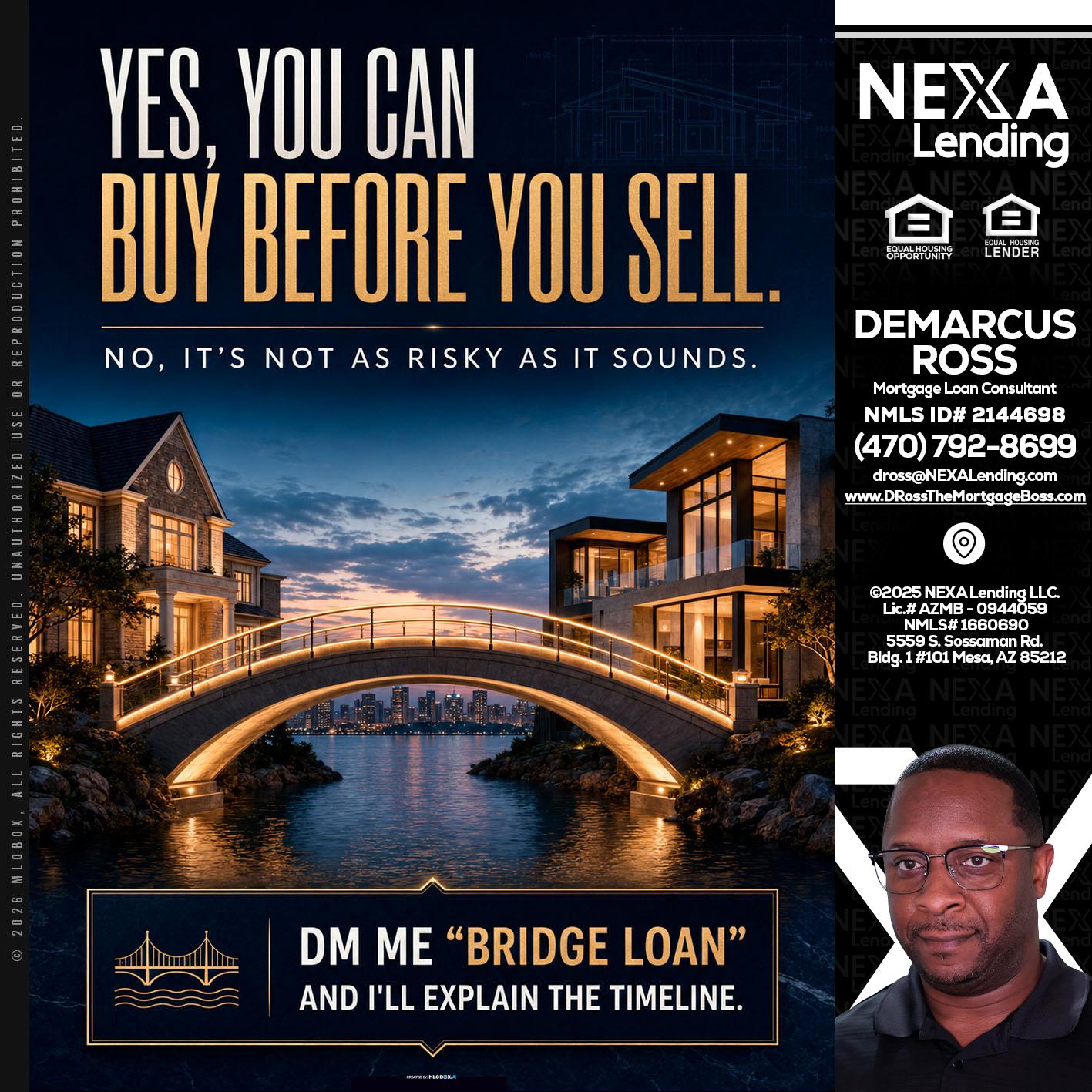 YES, YOU CAN - DeMarcus Ross -Dross the Mortgage Boss