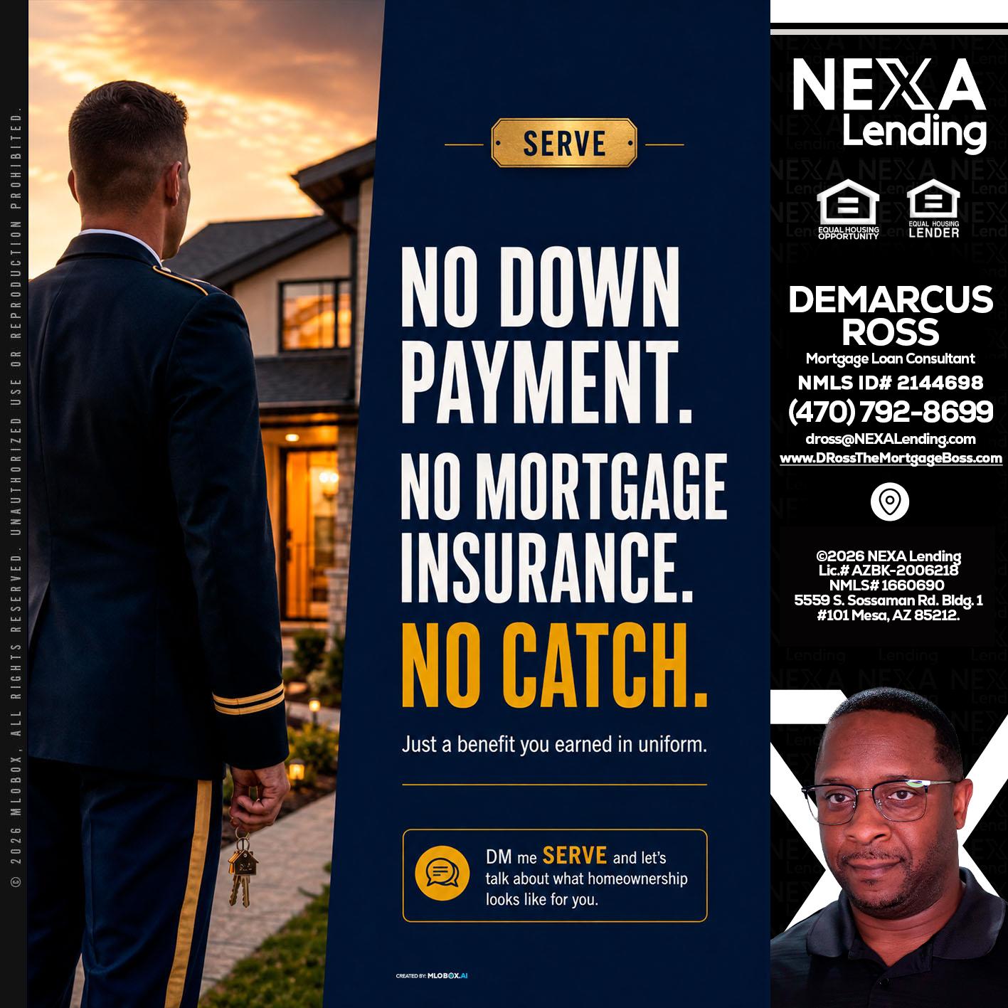 NO DOWN PAYMENT - DeMarcus Ross -Dross the Mortgage Boss