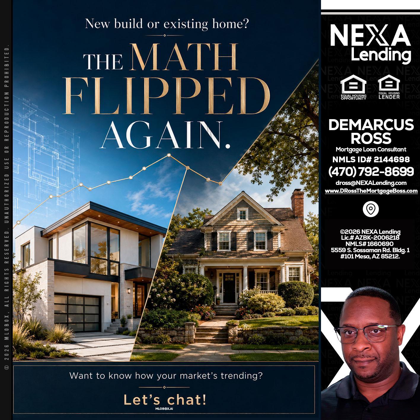 THE MATH FLIPED - DeMarcus Ross -Dross the Mortgage Boss