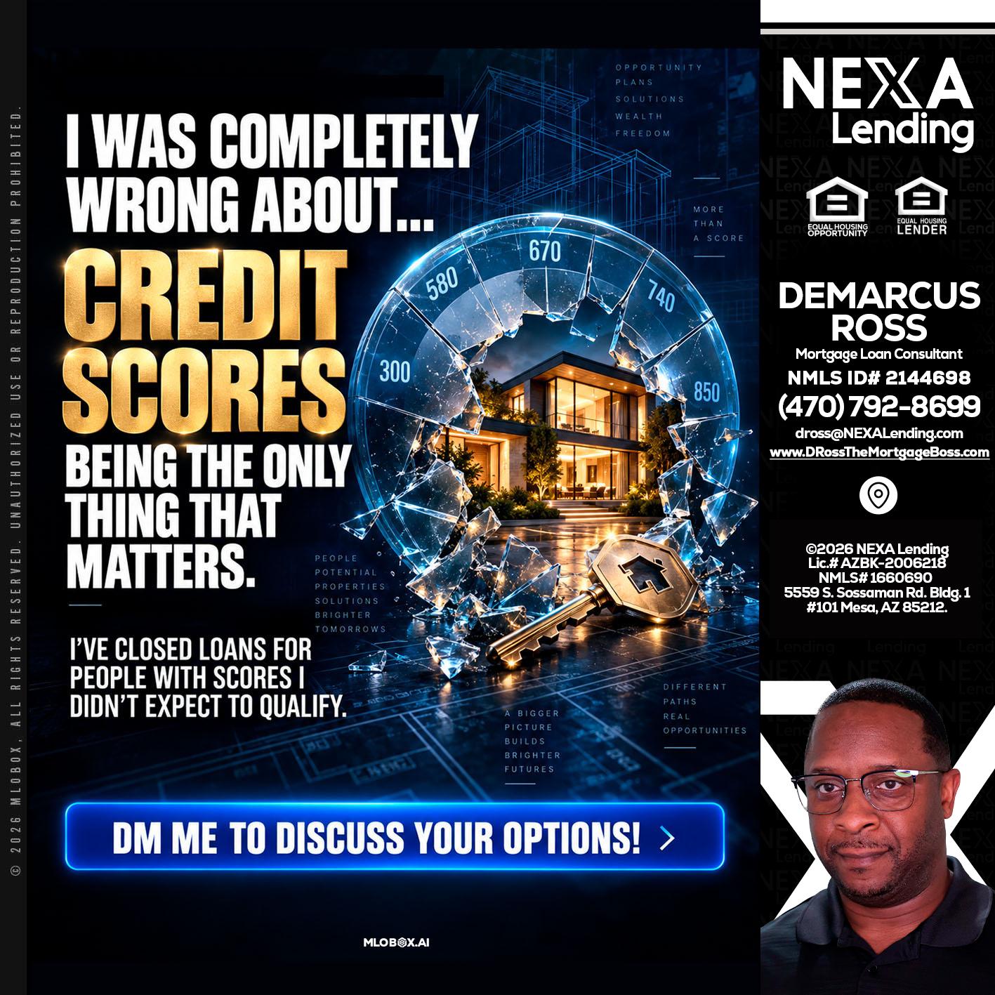 I WAS COMPLETY - DeMarcus Ross -Dross the Mortgage Boss